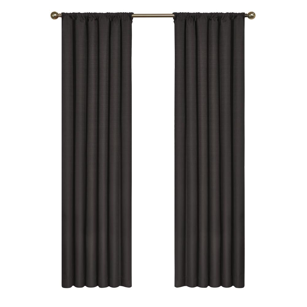 Eclipse Kendall Blackout Window Curtain Panel In Artichoke 42 In