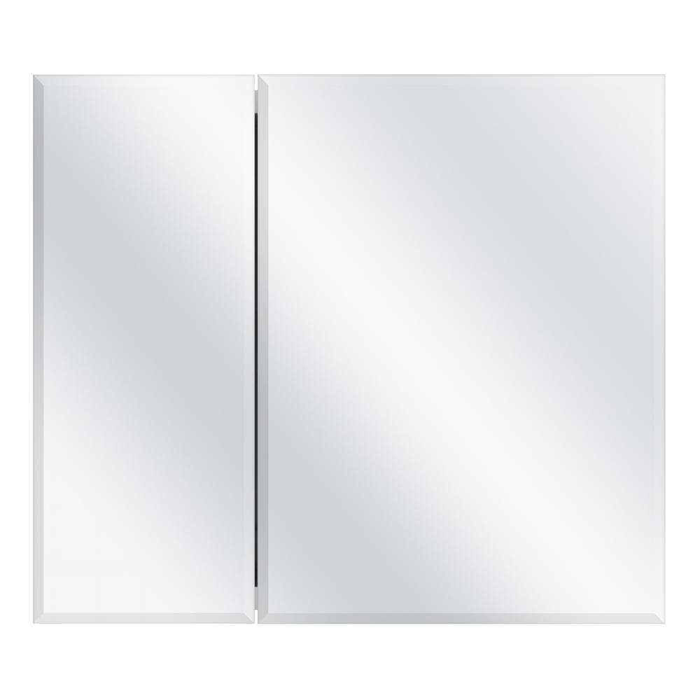 Glacier Bay 30 In X 26 In Frameless Recessed Or Surface Mount Bi View Medicine Cabinet 83010 The Home Depot