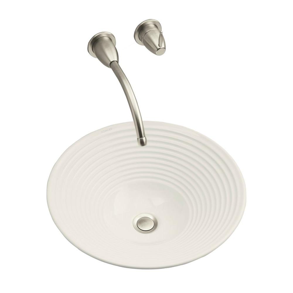 KOHLER Turnings Vitreous China Vessel Sink in BiscuitK219196 The