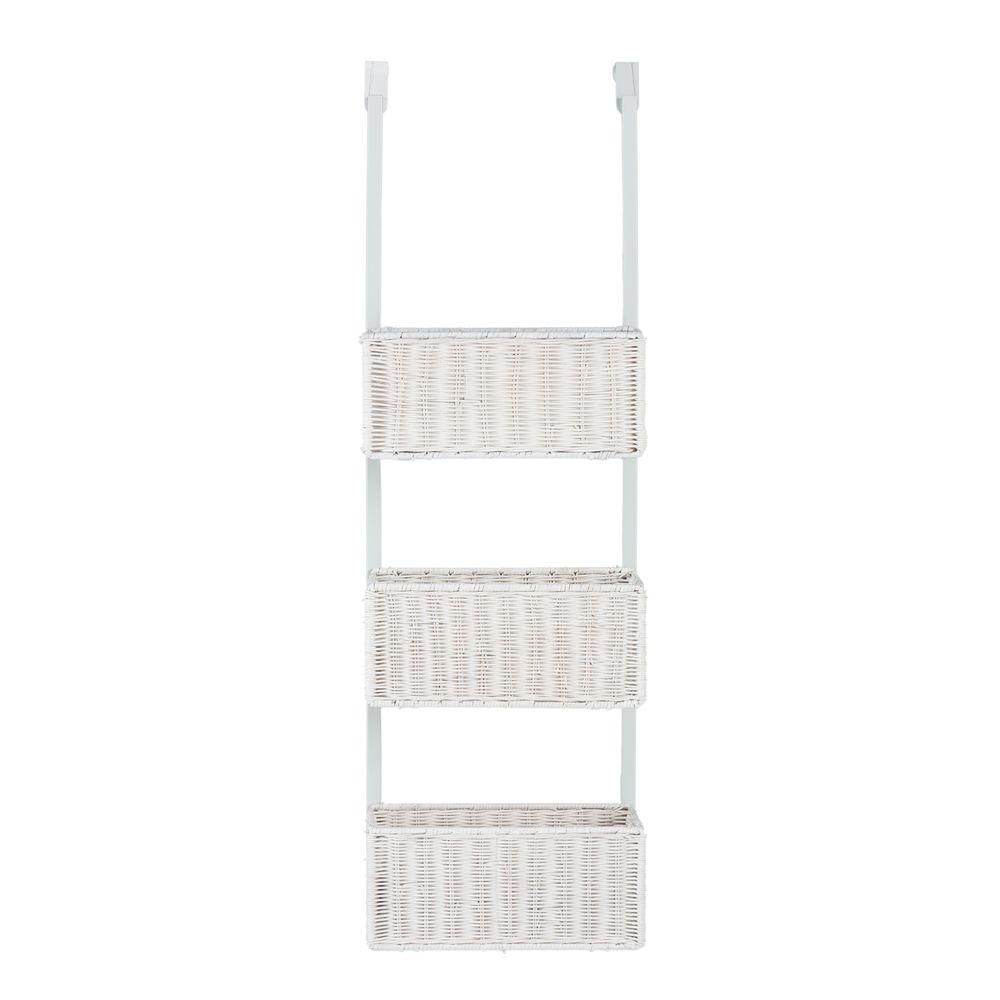 Southern Enterprises Willard Over The Door 3 Tier Basket Storage