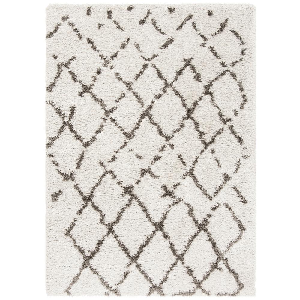 Safavieh Flokati Silver Charcoal 8 Ft X 10 Area Rug