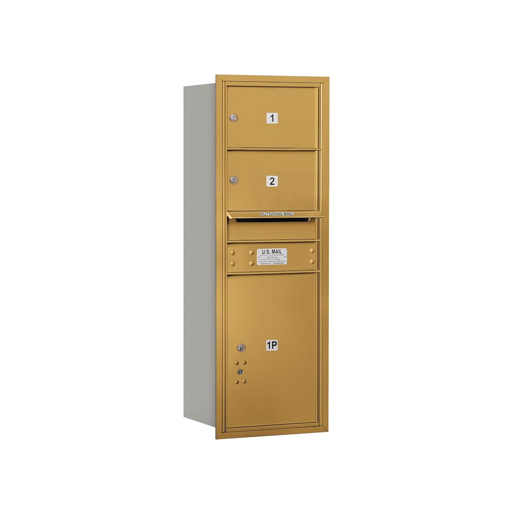 UPC 820996467331 product image for Salsbury Industries 3700 Horizontal Series 2-Compartment with 1-Parcel Locker Re | upcitemdb.com