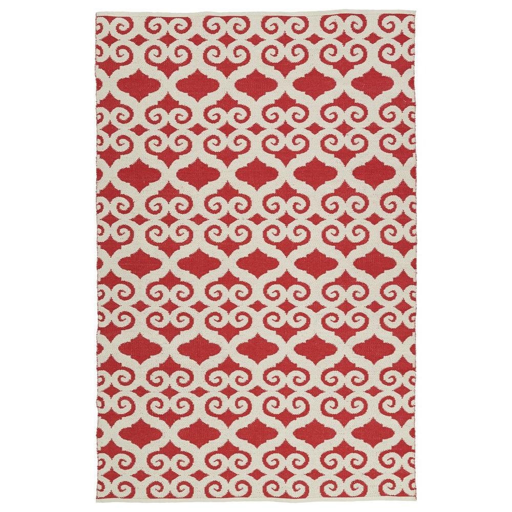 Home Decorators Collection Bianca Red 8 ft. x 10 ft. Area Rug0467340110 The Home Depot