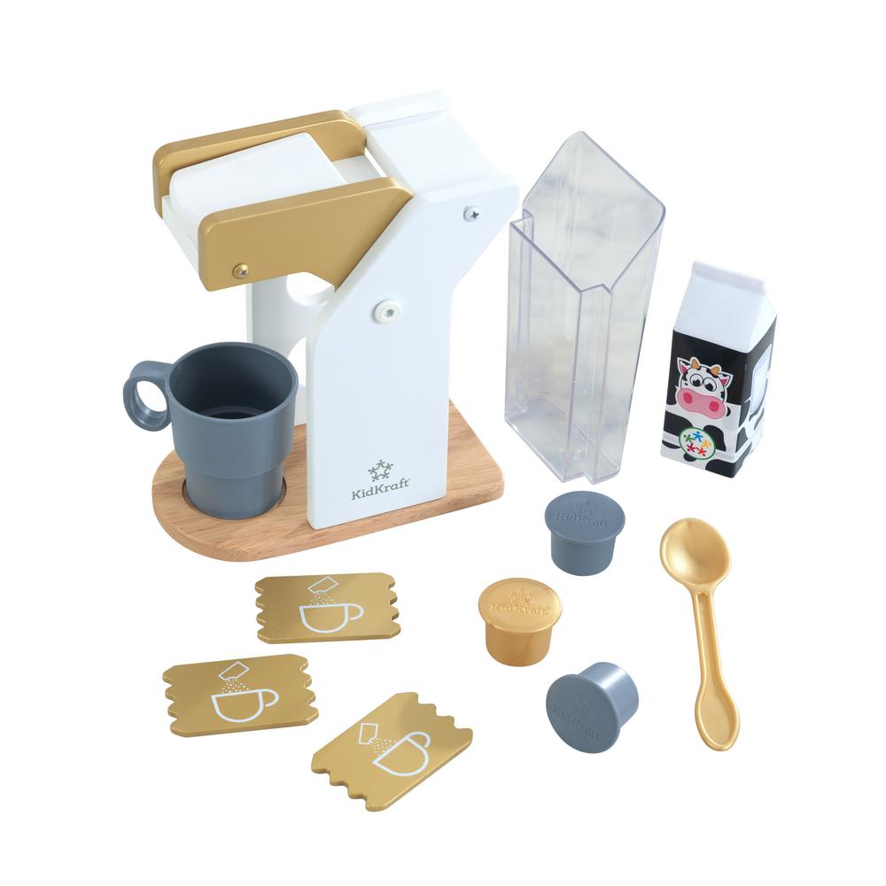 Kidkraft Metallics Modern Coffee Set 53538 The Home Depot Kidkraft Metallics Modern Coffee Set