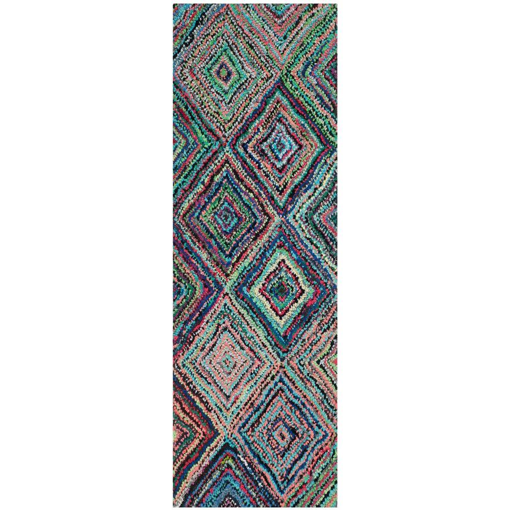Safavieh Nantucket Multi 2 ft. 3 in. x 5 ft. Rug RunnerNAN317A25
