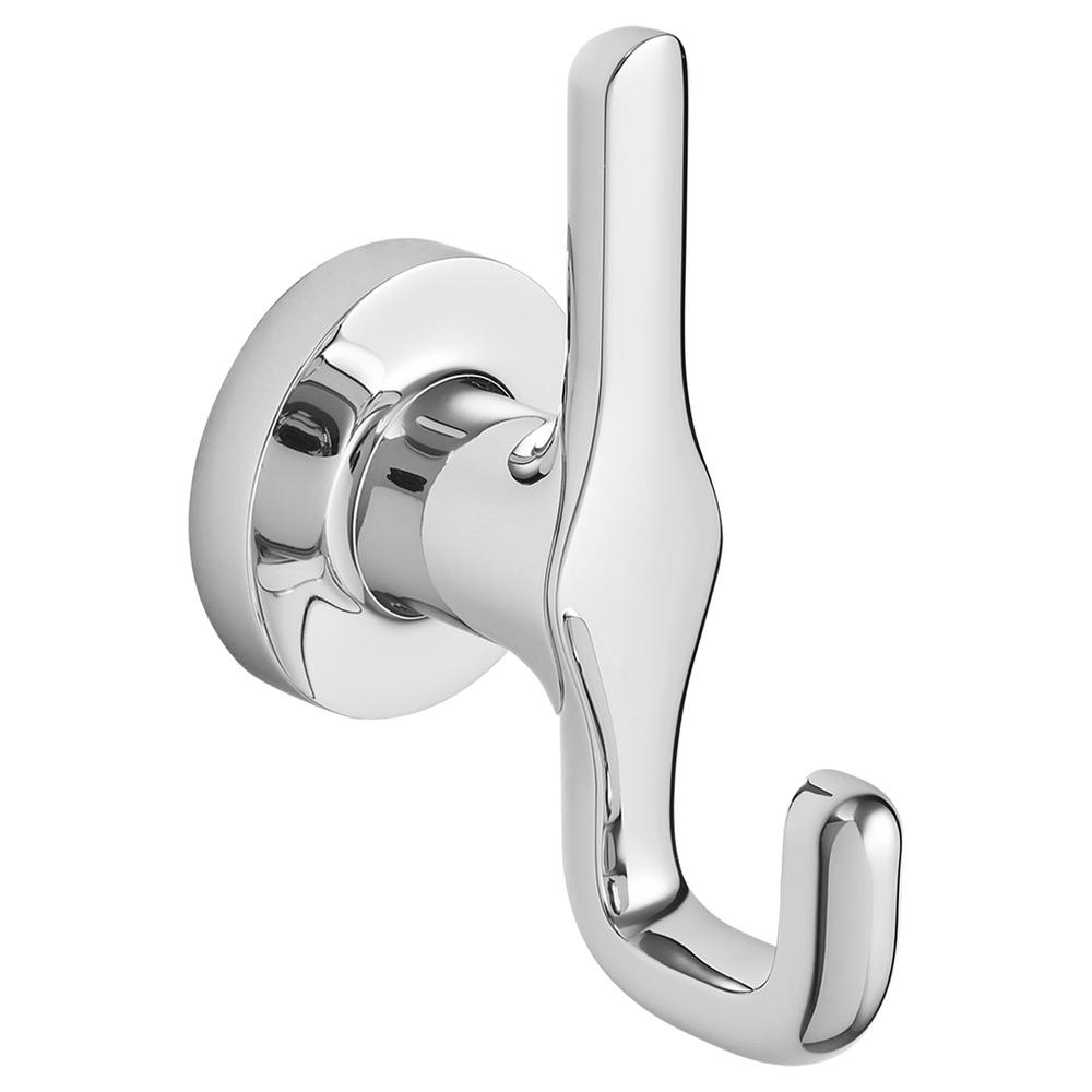 American Standard Studio S Double Robe Hook in Polished Chrome-7105210. ...