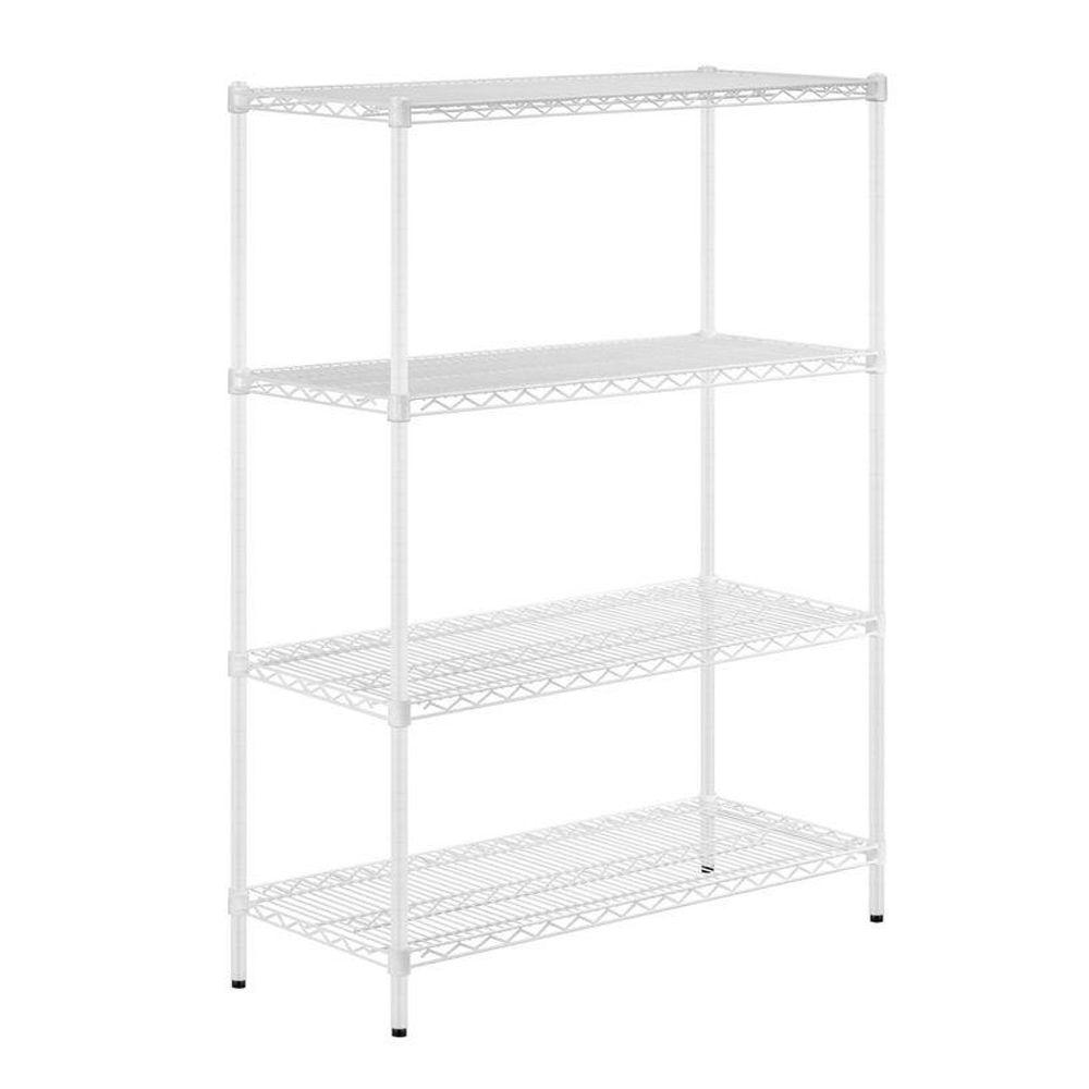 UPC 847539024455 product image for Free Standing Cabinets, Racks & Shelves: Honey-Can-Do Garage Shelving 4-Shelf 42 | upcitemdb.com