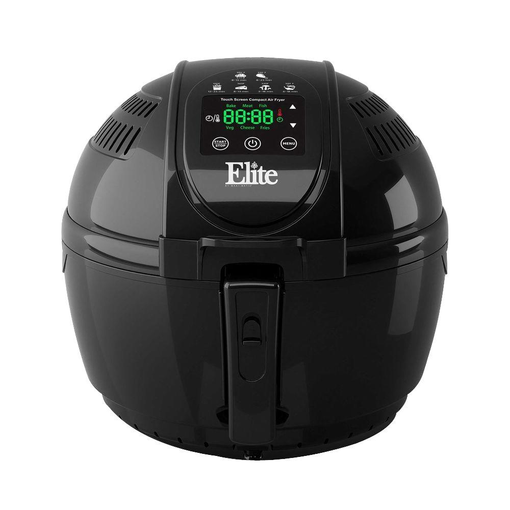 Elite Platinum 3.5 Qt. Digital Air Fryer, Black