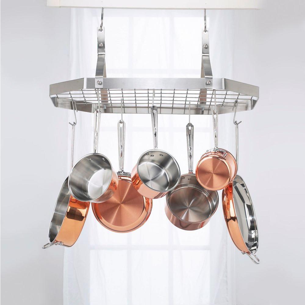 Hanging Pan Racks For Kitchen home design story