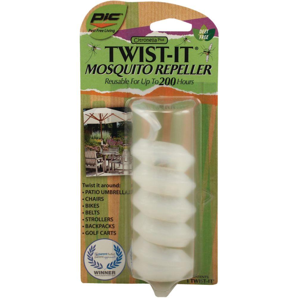 PIC TwistIt Mosquito Repeller (2Pack)814103023565 The Home Depot