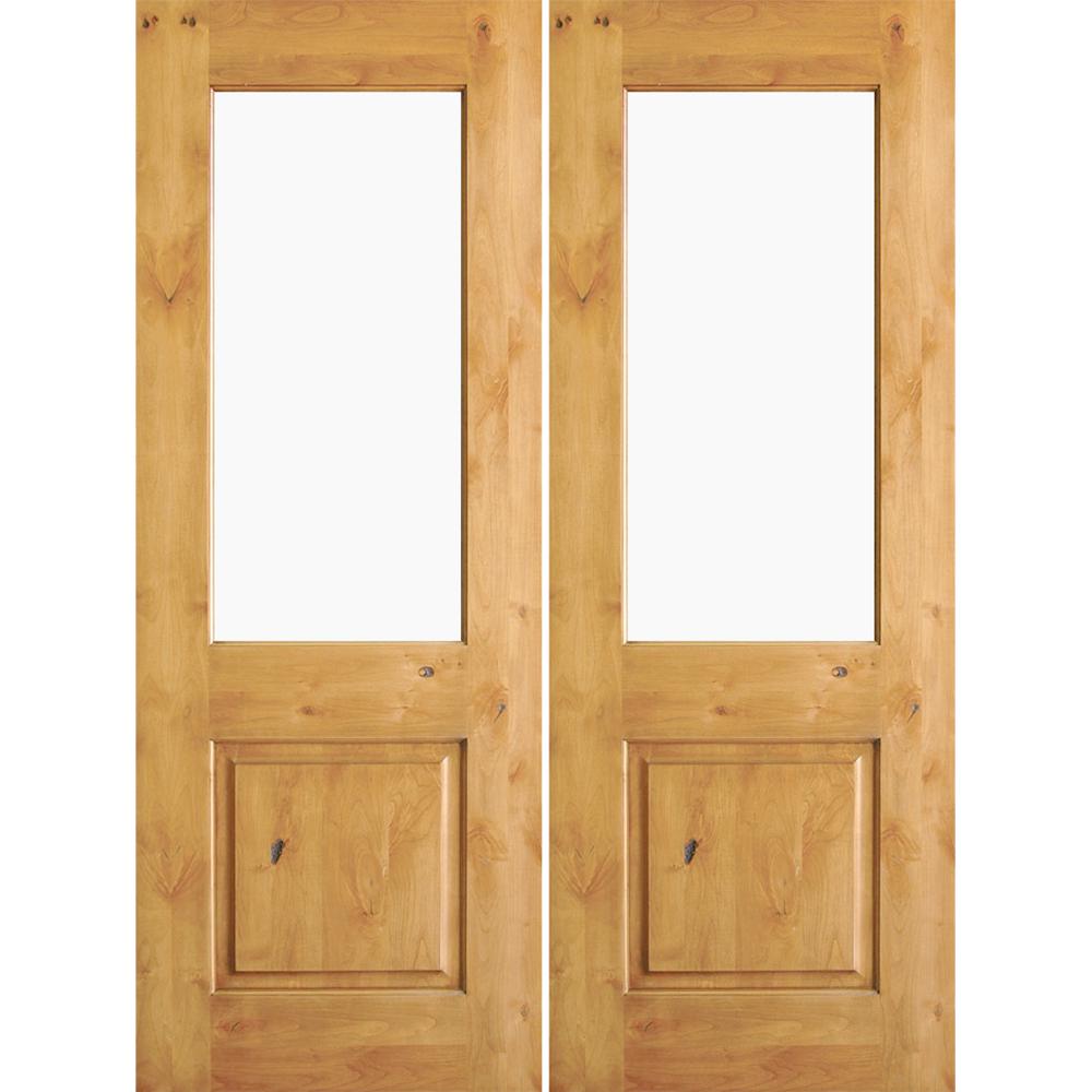 Double Door 64 X 80 Front Doors Exterior Doors The Home Depot