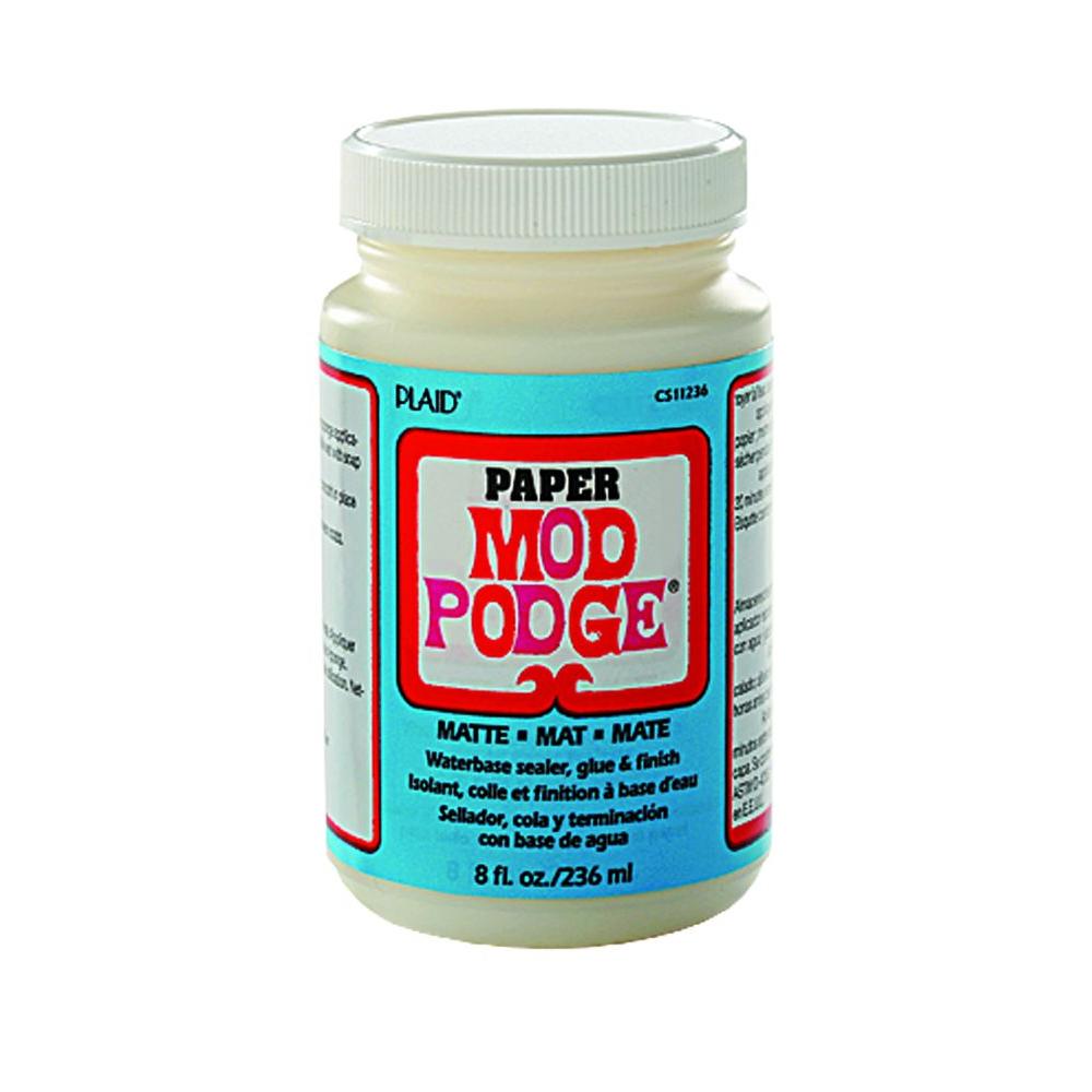 Mod Podge 8 oz. Matte PaperCS11236 The Home Depot