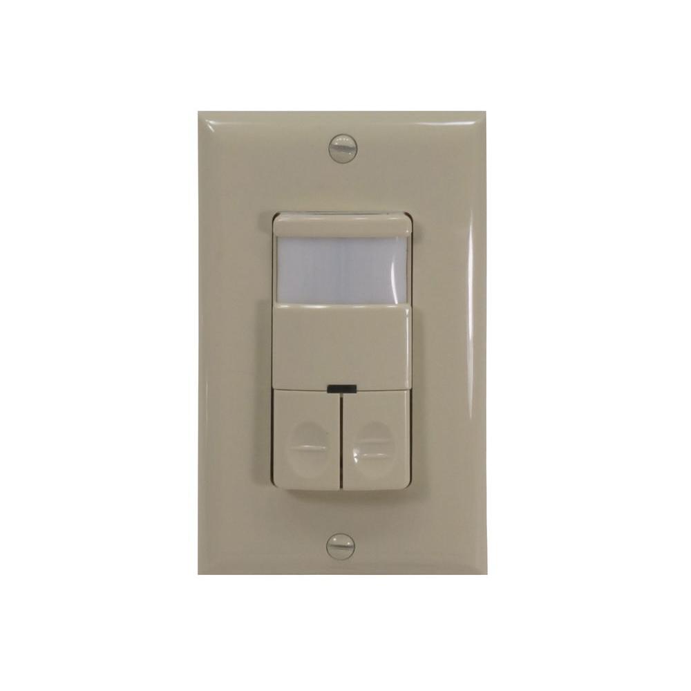 Nicor 120 277 Volt Dual Relay Occupancy/Vacancy Passive Infrared