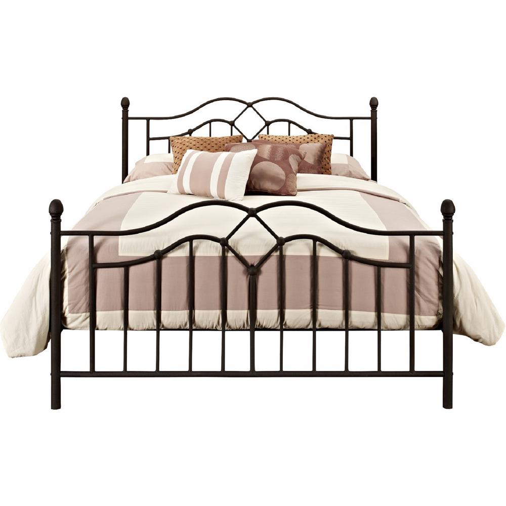 DHP Tatiana Bronze Full Bed Frame DE18420 - The Home Depot