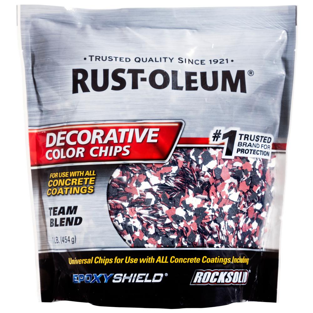 RustOleum 1 lb.Black White Red Decorative Color Chips