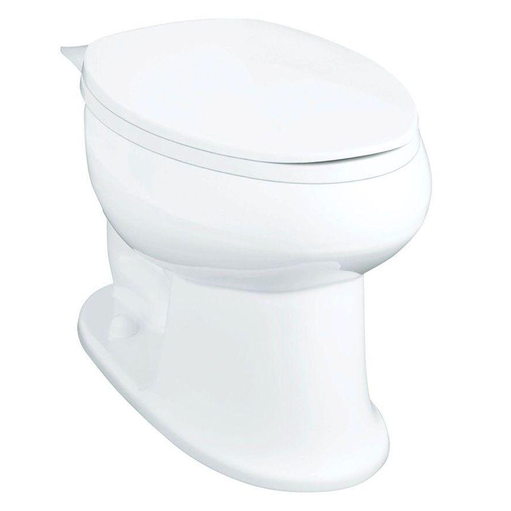 STERLING Stinson Elongated Toilet Bowl Only in White4030700 The Home Depot