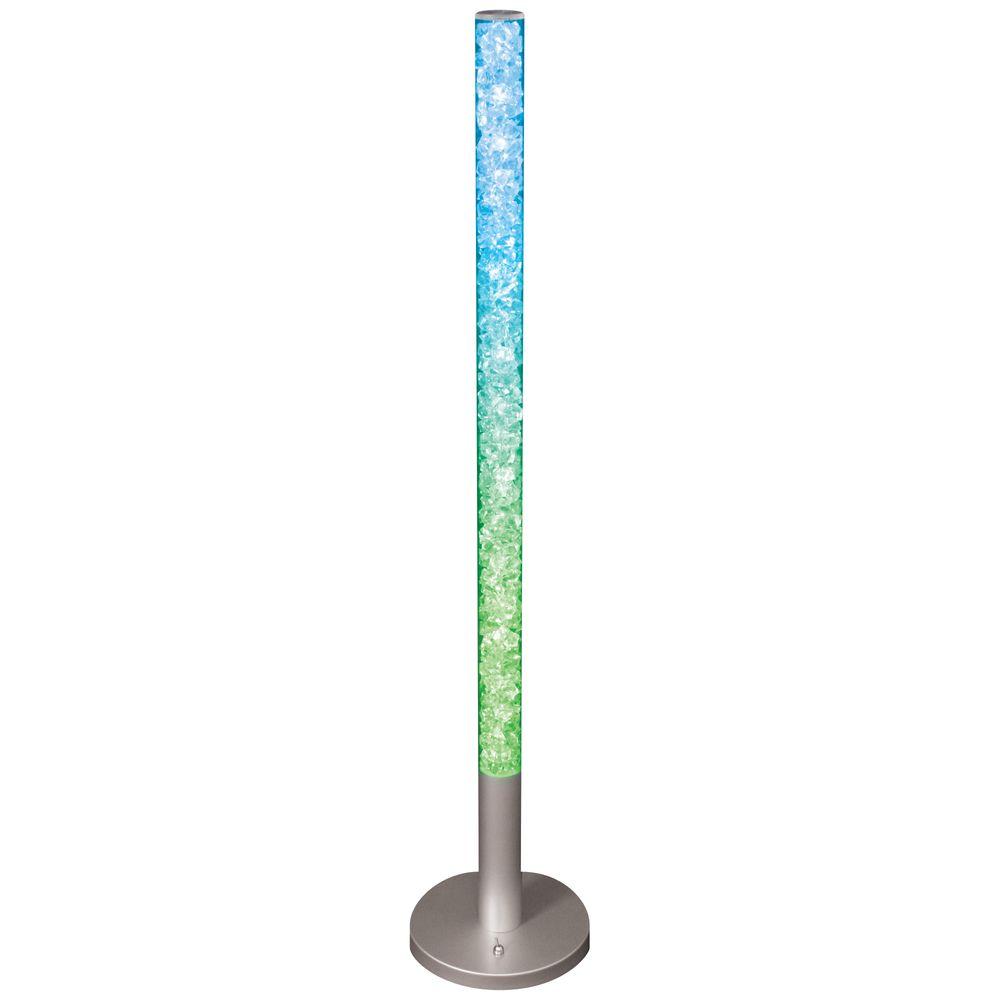 Lumisource 40.5 in. Clear LED Floor Lamp-LS-RADIANCE FLR - The Home Depot
