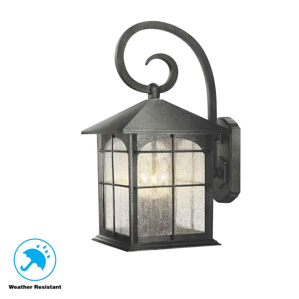  Home  Decorators  Collection  Brimfield 3 Light  Aged Iron 