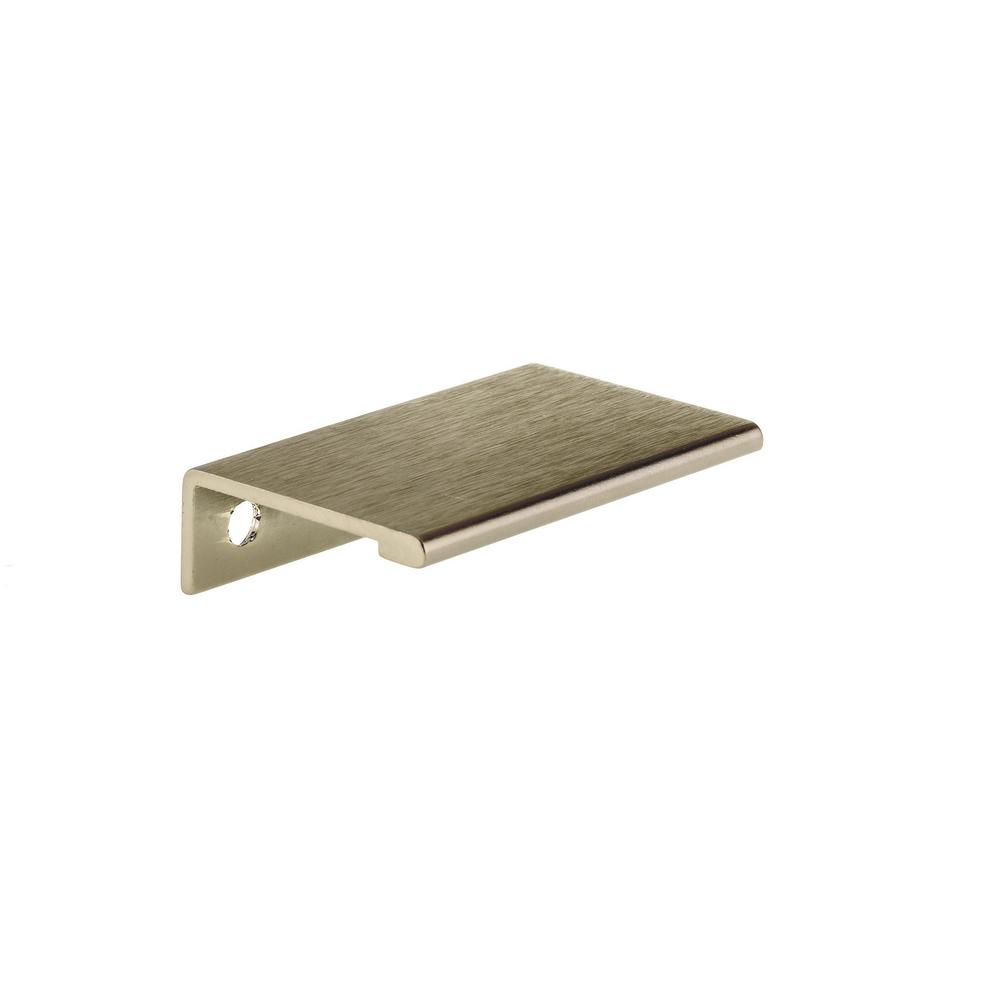 Aluminum Finger Pull Richelieu Hardware Drawer Pulls Cabinet 50 Mm Champagne Bronze Cabinet Pull