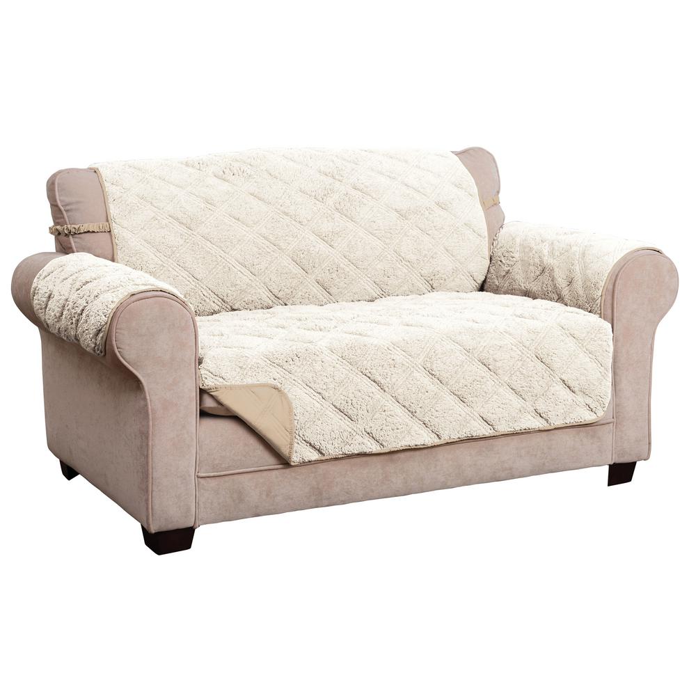 Innovative Textile Solutions Hudson Ivory Waterproof Loveseat