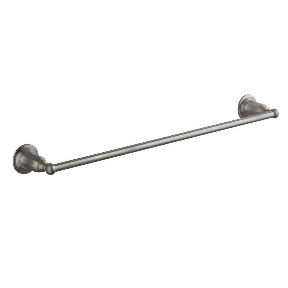 Kohler Kelston 24 In Towel Bar In Vibrant Brushed Nickel K 13501 Bn The Home Depot
