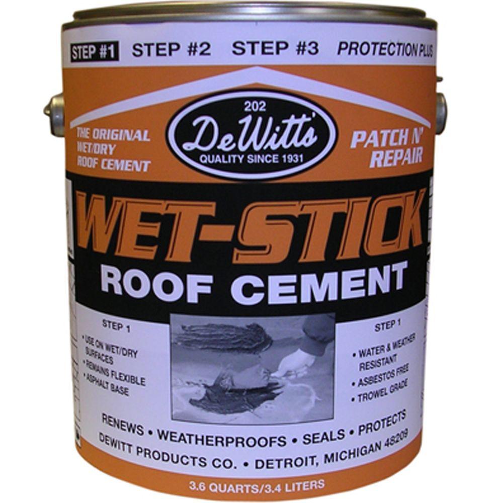 DeWitt Products 3.6 Qt. WetStick Roof Cement2021 The Home Depot