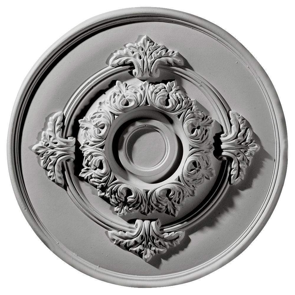 Ekena Millwork 133/4 in. Monique Ceiling MedallionCM13MO The Home Depot