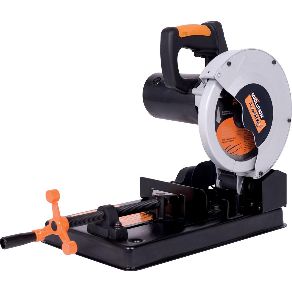 Evolution Power Tools 10 Amp 7-1/4 in. Multi-Purpose Chop Saw-RAGE4