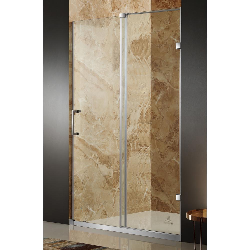 Dreamline Infinity Z 44 To 48 In X 72 Semi Frameless Sliding Frameless Sliding Shower Door In