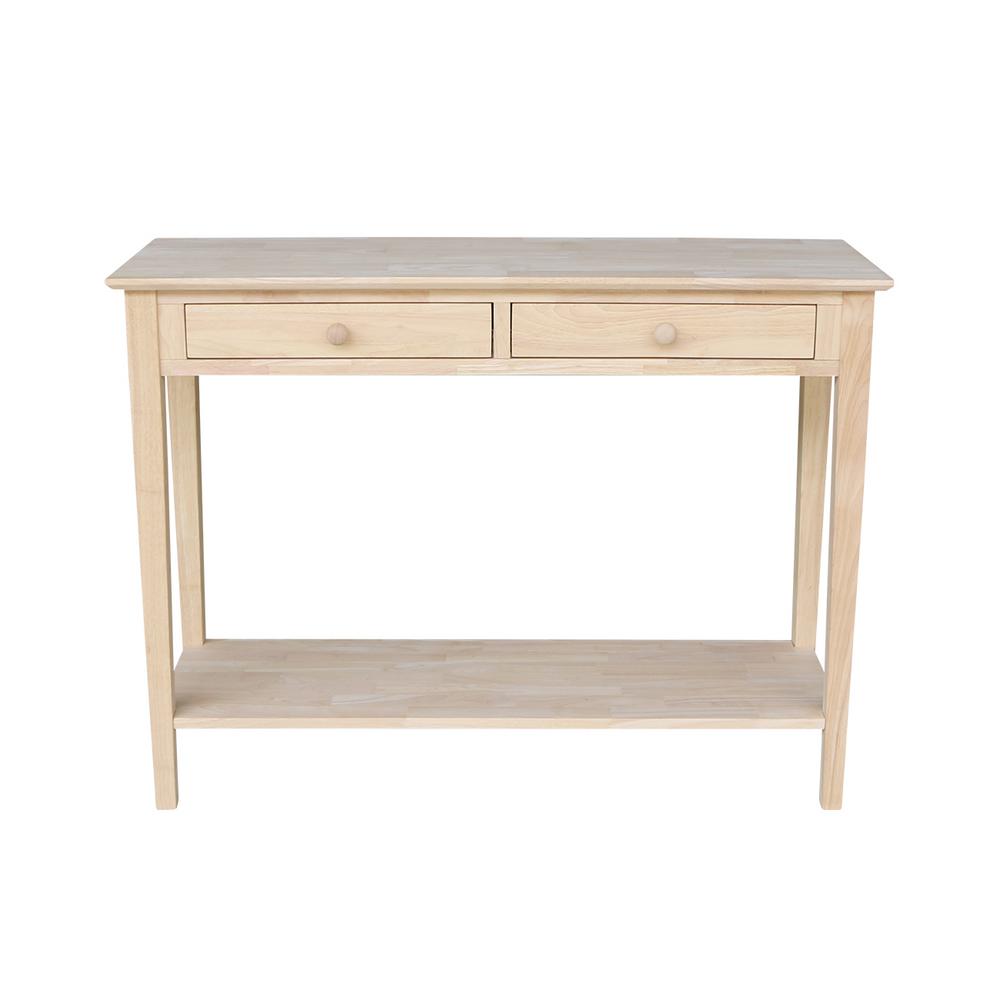 Java Unfinished Console Table