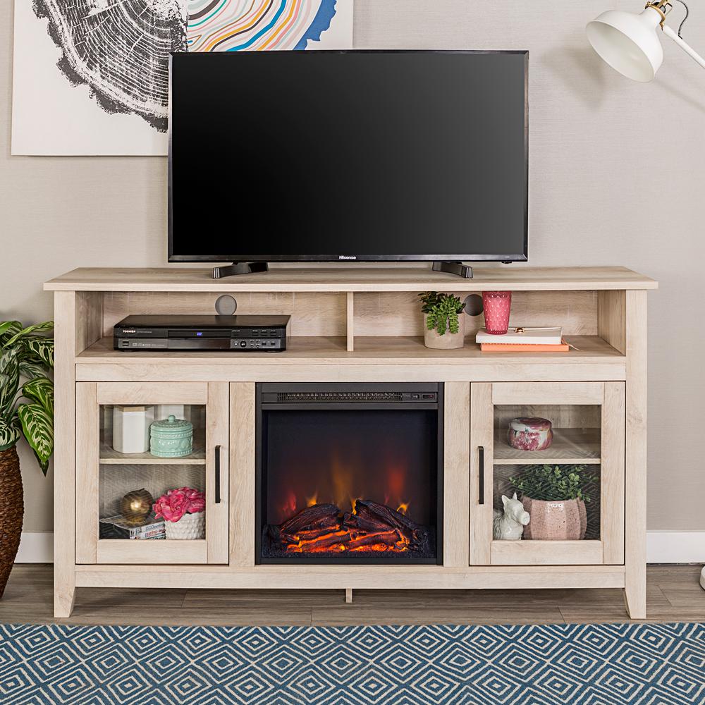 Walker Edison Furniture Company Driftwood 58 In Transitional