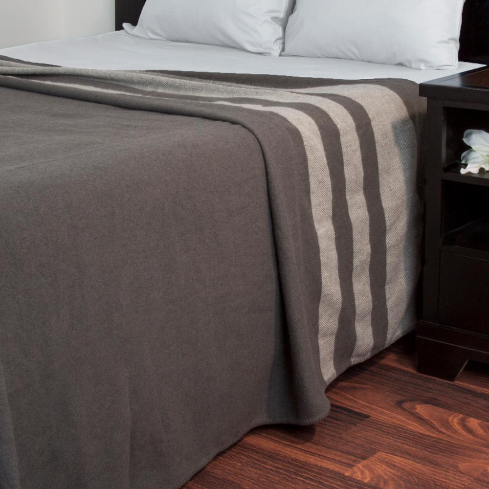 Trademark Global Platinum Australian Wool Twin Blanket 61 85 T P Trademark Global Platinum Australian Wool Twin Blanket