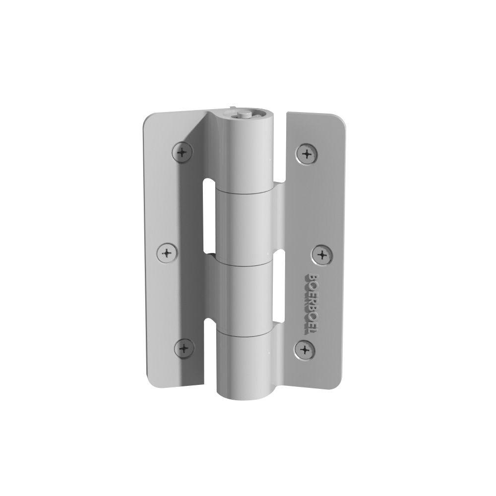 White - Gate Hinges - Gate Hardware - The Home Depot