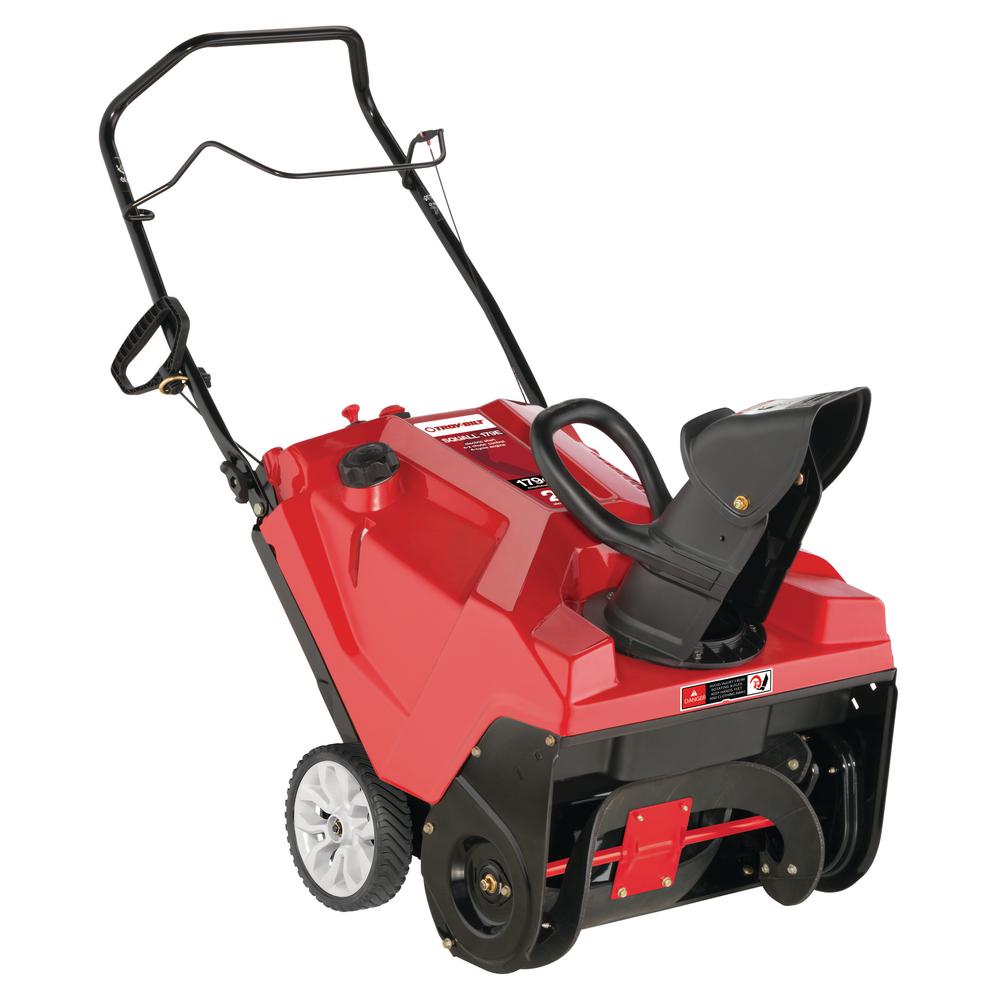 Troy-Bilt Squall 21 in. 179 cc Single-Stage Gas Snow Blower with Electric Start and E-Z Chute Control