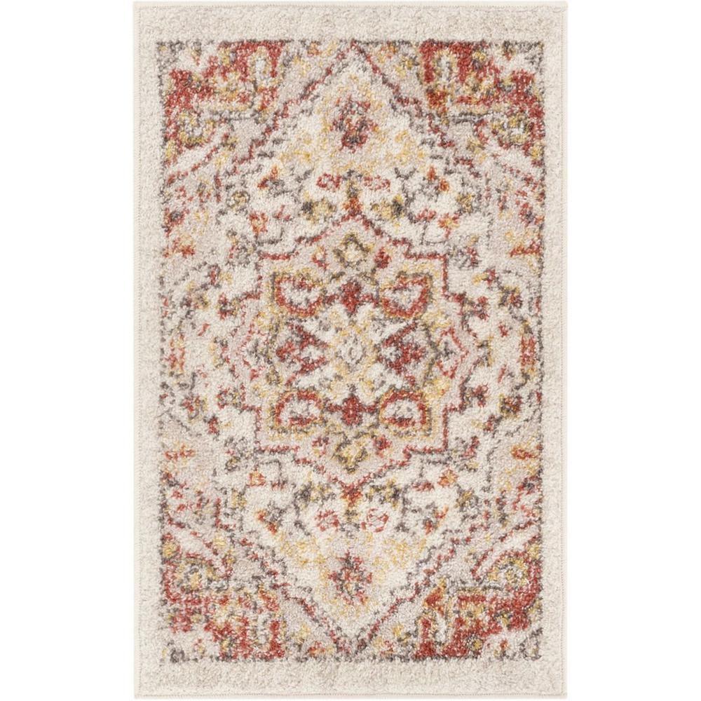 Well Woven Mystic Stella Bohemian Medallion Distressed Natural 20