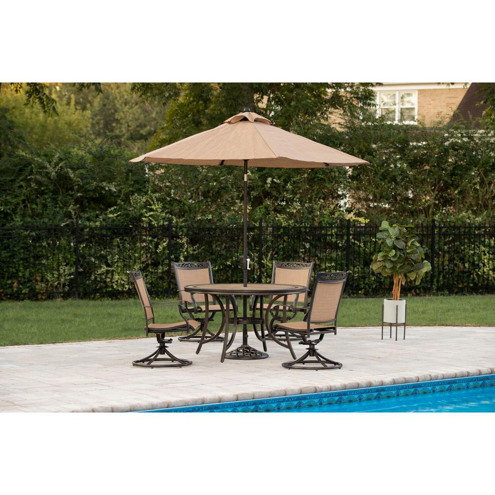 Stone - Round - Patio Dining Sets - Patio Dining Furniture - The Home Depot