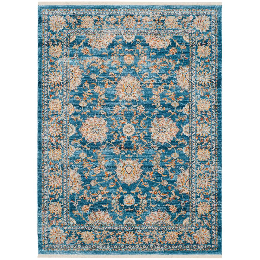 6 X 9 Area Rugs The Home Depot Vintage Persian Turquoise Multi 6 Ft X 9 Area Rug