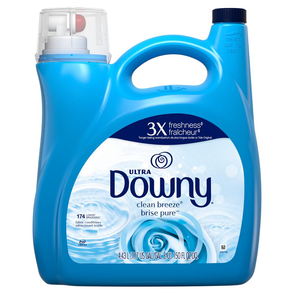 Downy Ultra 150 oz. Clean Breeze Scent Liquid Fabric Softener (174