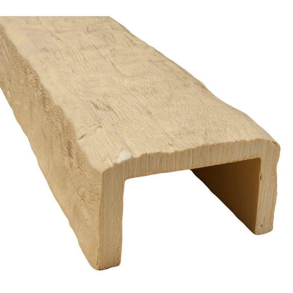 American Pro Decor 8 in. x 51/8 in. x 13 ft. Unfinished Faux Wood Beam5APD10335 The Home Depot