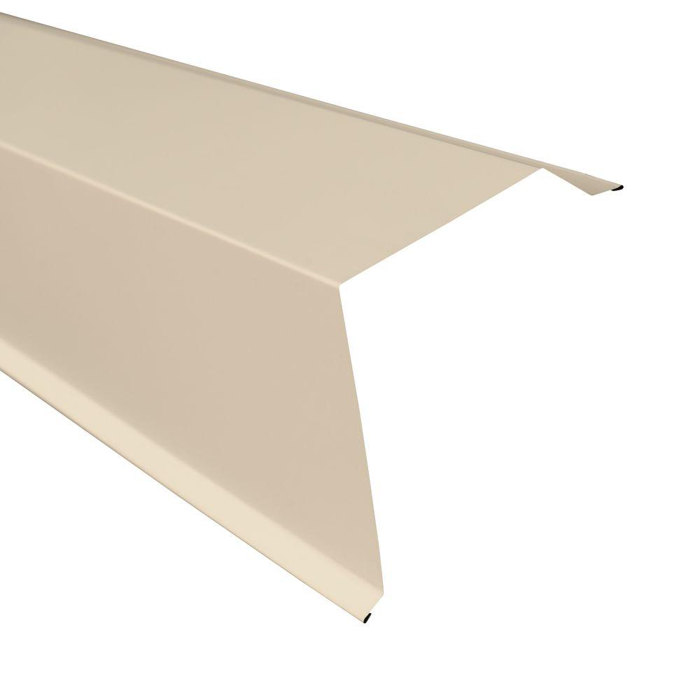 Metal Sales Gable Trim in White-4206030 - The Home Depot