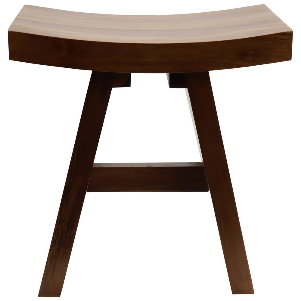 Teak Asian Style Shower Bench