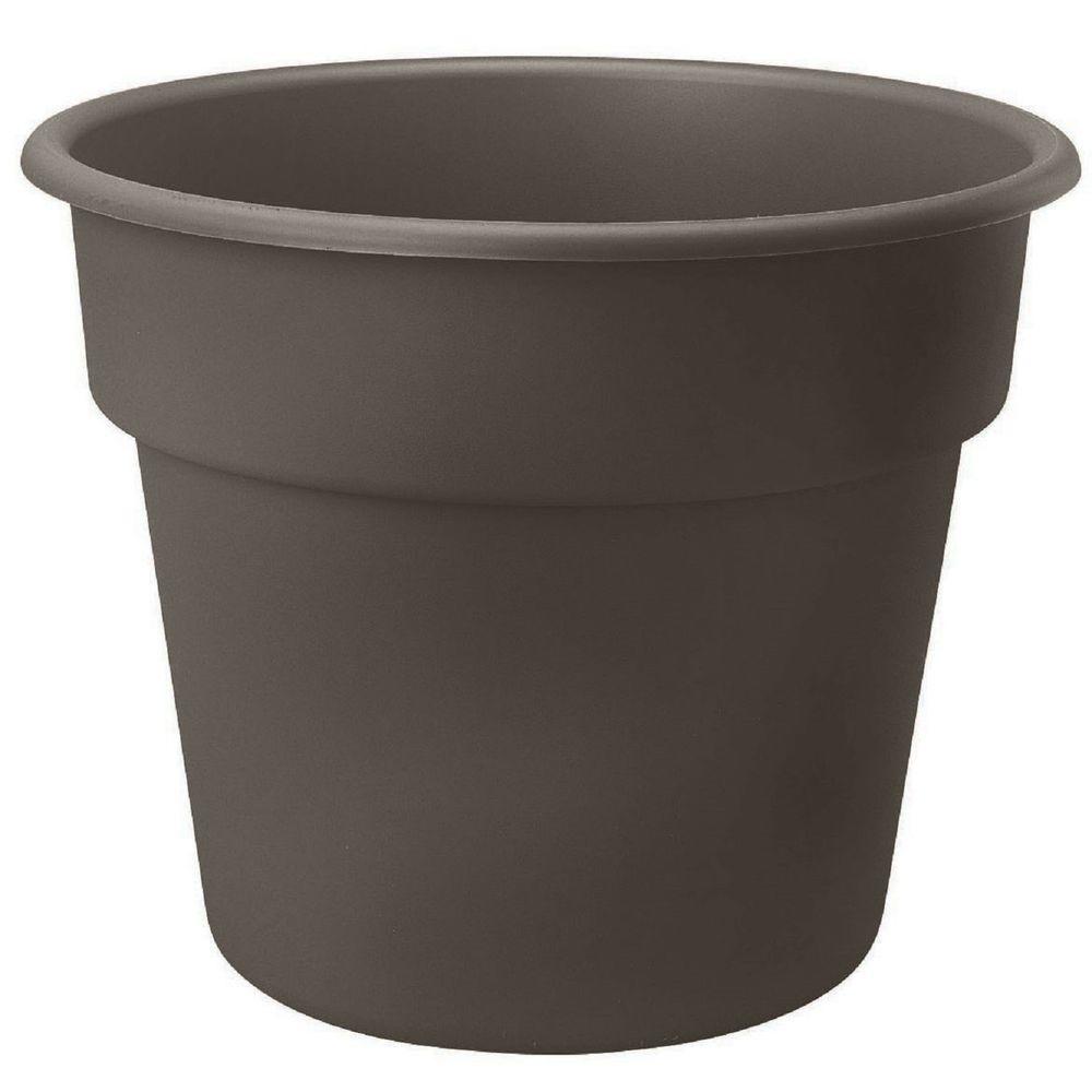 Bloem 20 in. Peppercorn Dura Cotta Plastic PlanterDC2060