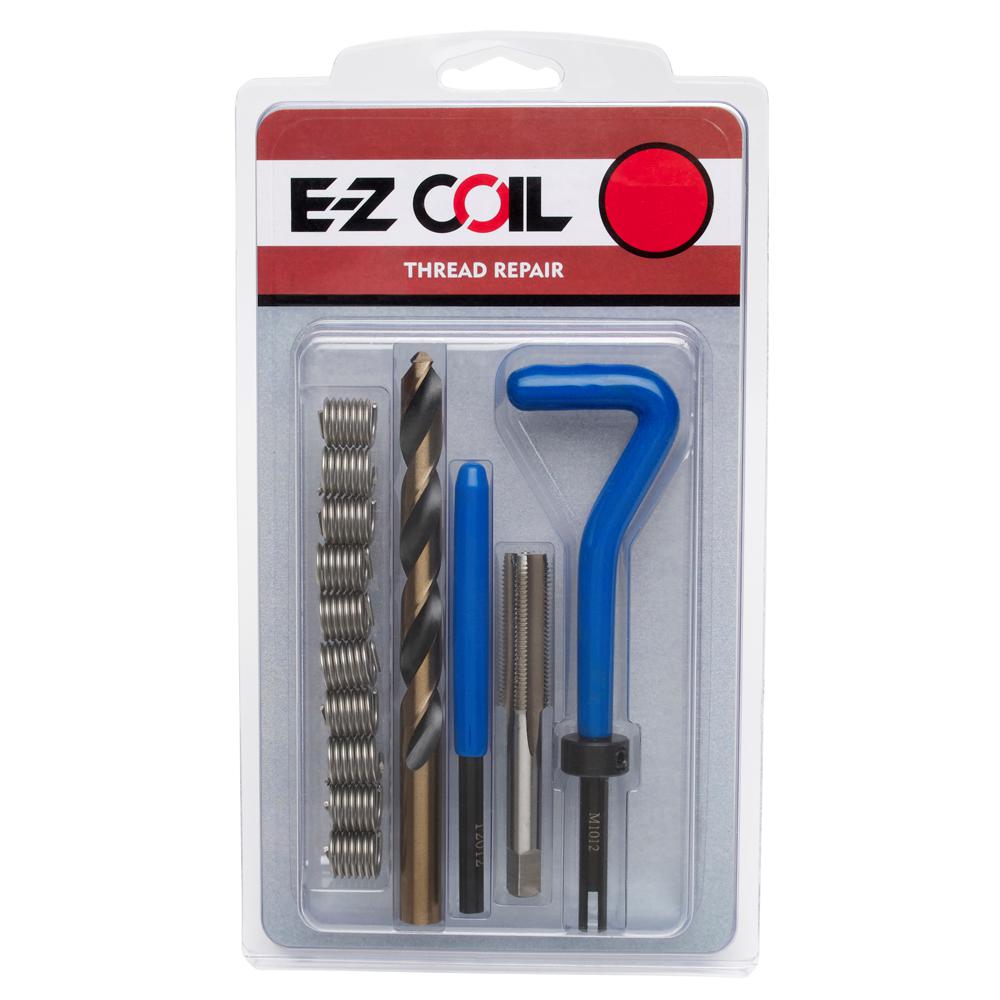 Hardware Fastener Accessories Thread Repair Kit 12PCS M5 X 0.8 Thread Repair Kit Self Tapping Thread Inserts Tool Set Stainless Steel Insert for Convenient and Practical
