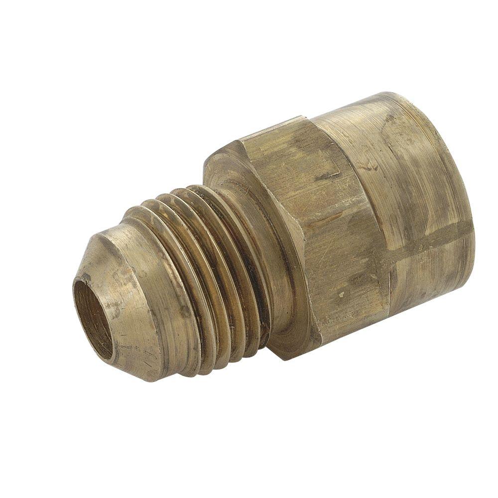 BrassCraft 3/8 in. O.D. Flare x 3/8 in. FIP Gas ConnectorPSSL13 The
