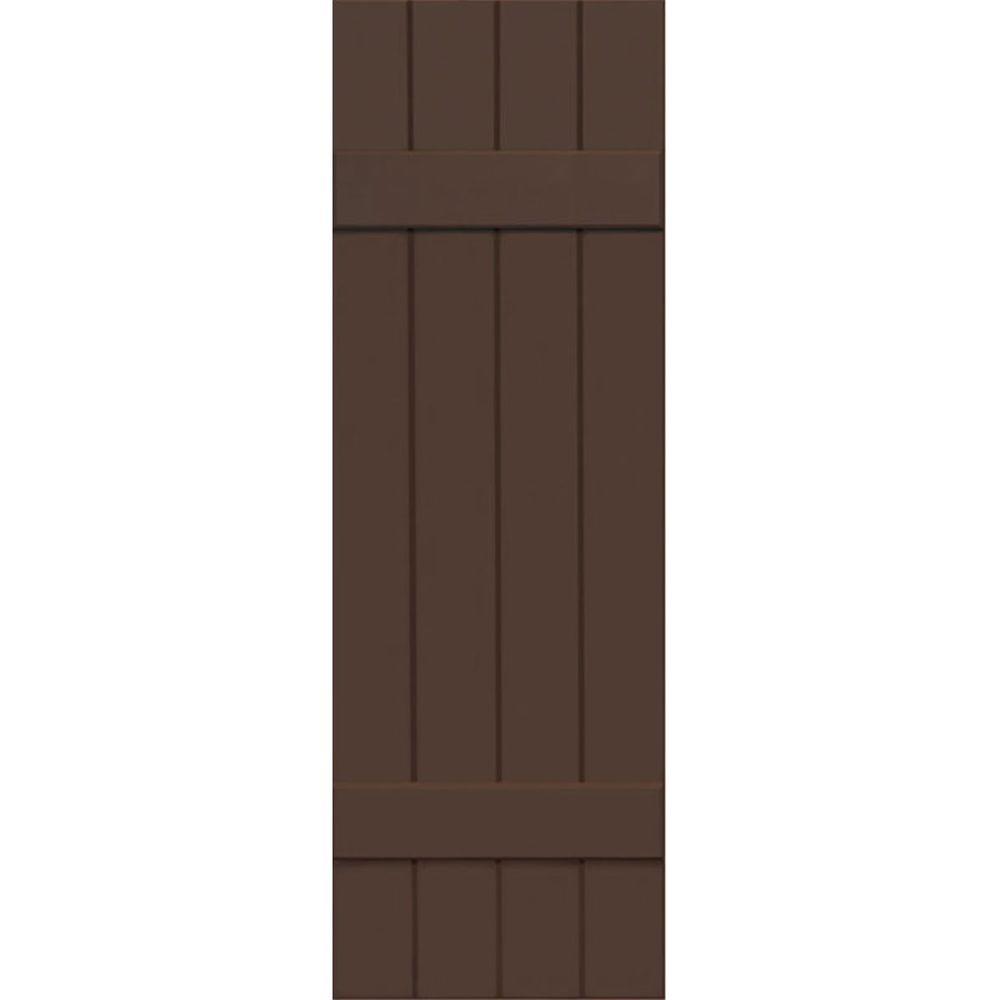 Ekena Millwork 15 in. x 63 in. Exterior Composite Wood Board and Batten