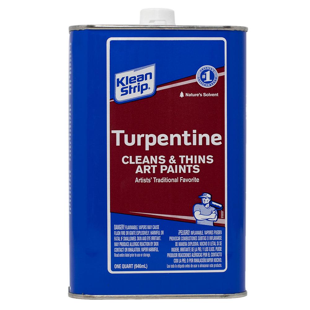 KleanStrip 1 qt. TurpentineQGT69 The Home Depot