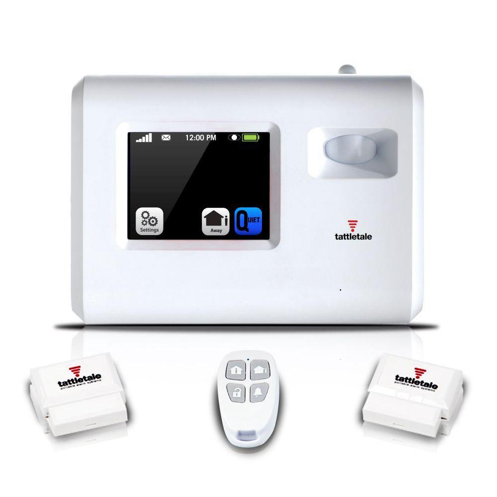 Tattletale Wireless Portable Alarm System Security Device Kit Cu