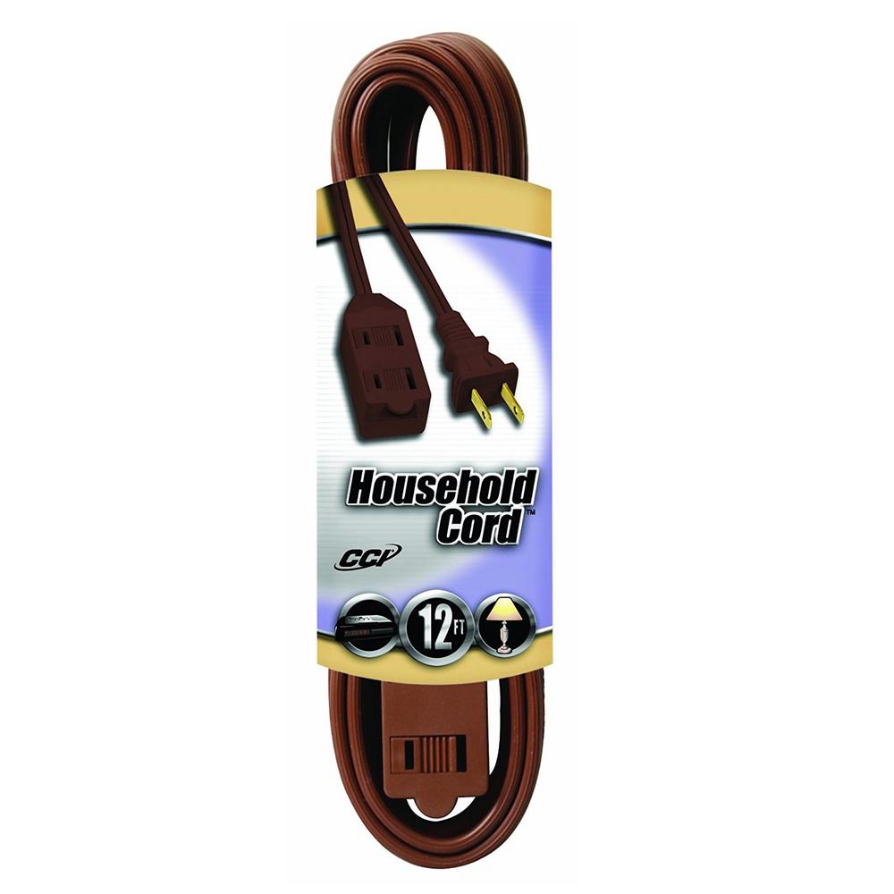 Southwire 12 ft. 16/2 SPT2 MultiOutlet (3) Indoor LightDuty