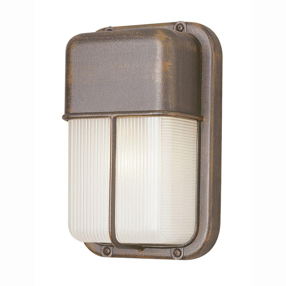 Bel Air Lighting Bulkhead 1 Light Outdoor Rust Wall Or Ceiling Fixture With Clear Polycarbonate Shade Bel Air Lighting Bulkhead 1 Light Outdoor Rust Wall Or Ceiling Fixture With Clear Polycarbonate Shade