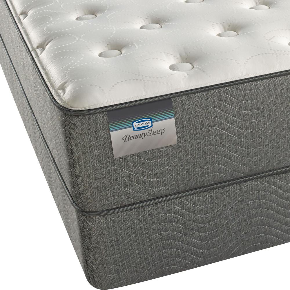 Simmons BeautySleep Marina Bay Queen Plush Mattress Set-700753228-9950 ...